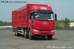 解放 J6P重卡 320馬力 8X4 倉(cāng)柵載貨車(變速箱12Js160)(CA5240CLXYP66K2L7T4A2E)